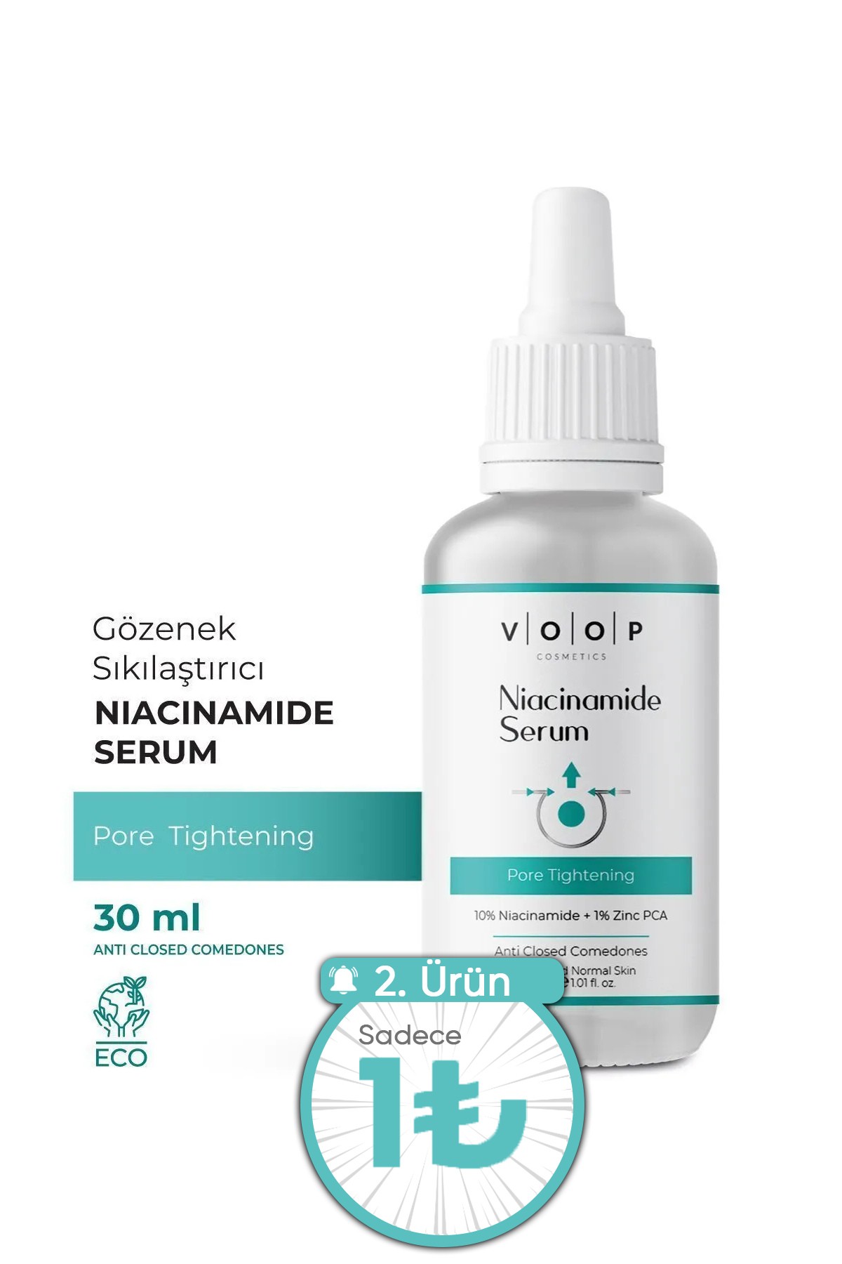 Siyah Nokta & Sivilce Karşıtı Cilt Bakım Serumu 30 ml | %10 Niacinamide