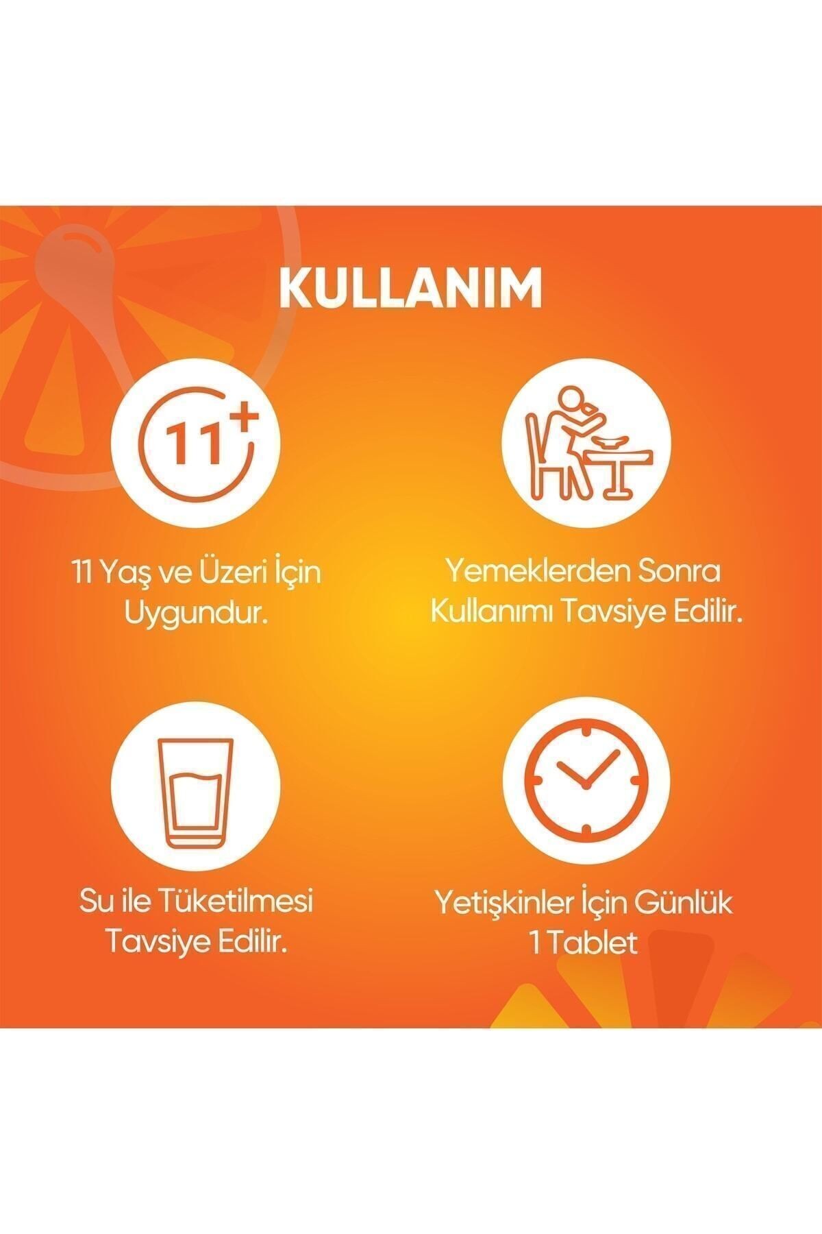 C Vitamini 1000 Mg | Bağışıklık Sistemi Destekleyici  - 30 Tablet