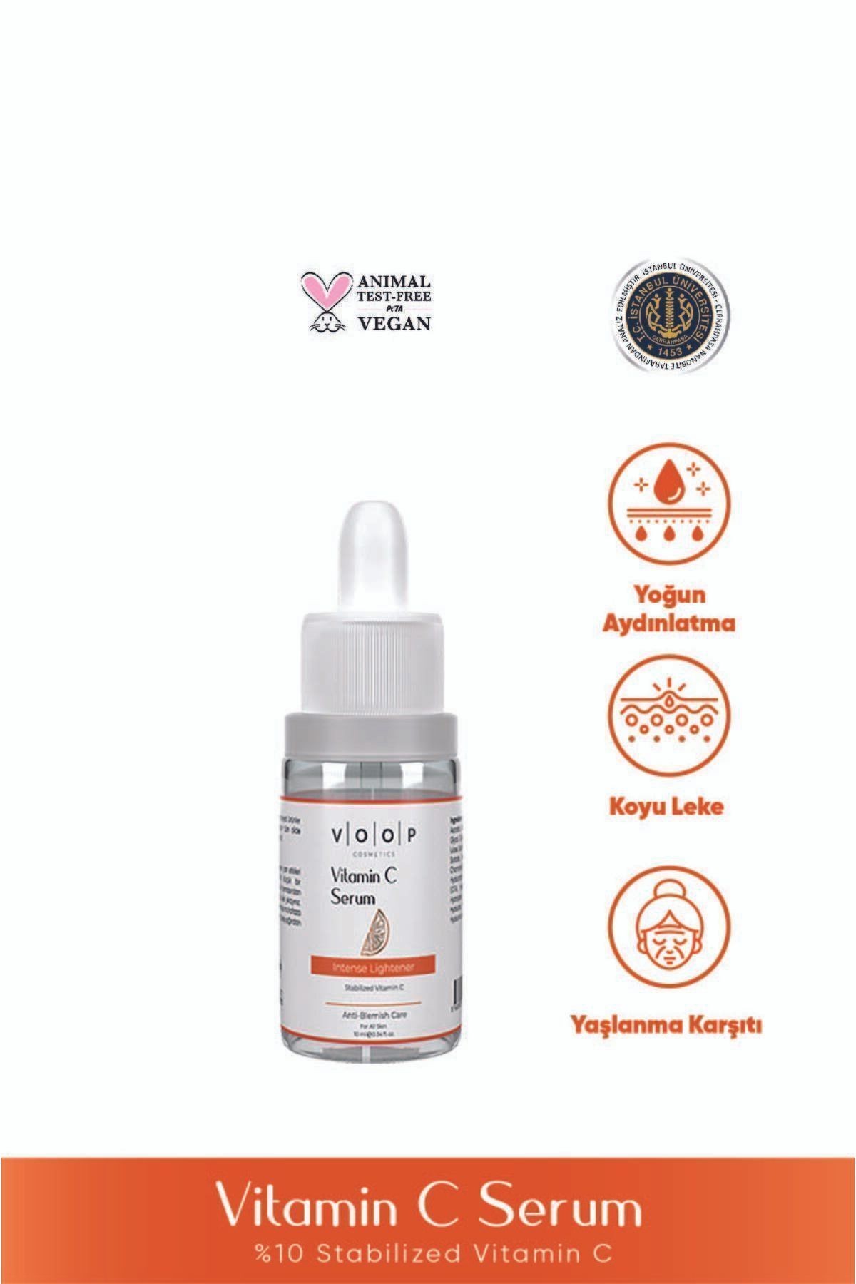 Koyu Leke Karşıtı & Yoğun Aydınlatıcı Vitamin C Serum | Özel Förmül - 10 ml