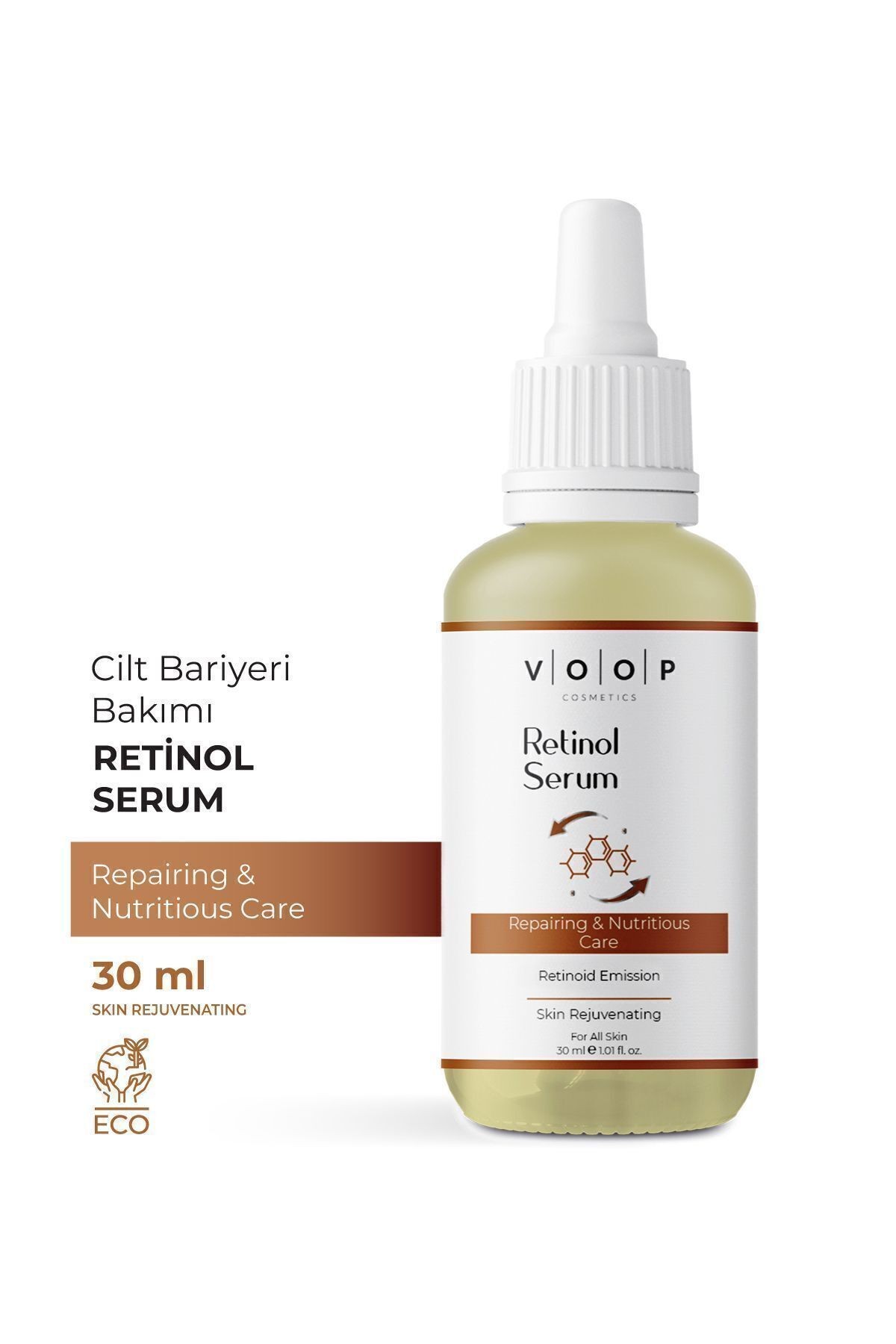 Cilt Onarıcı ve Yenileyici  & Besleyici Retinol Bakım Serum - 30 ml