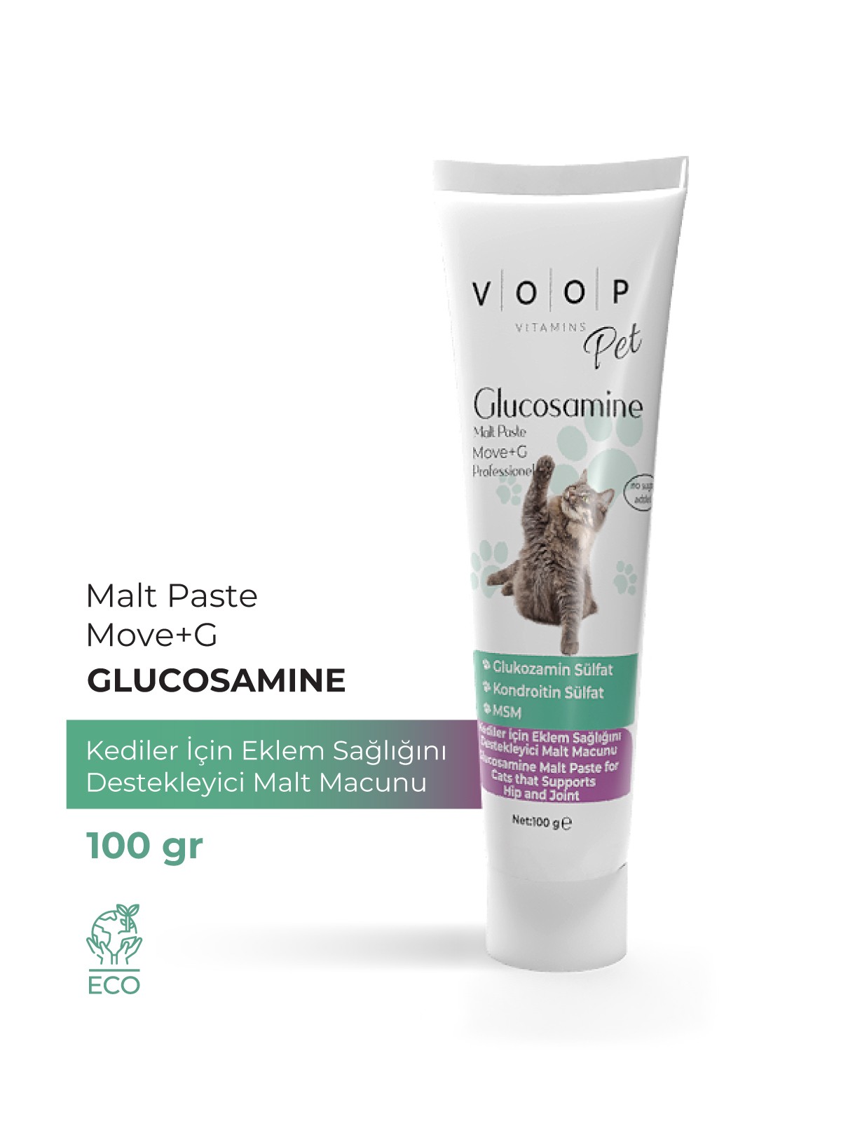 Pet Glucosamine Paste Kedi Eklem Ve Kas Desteği | 100 gr