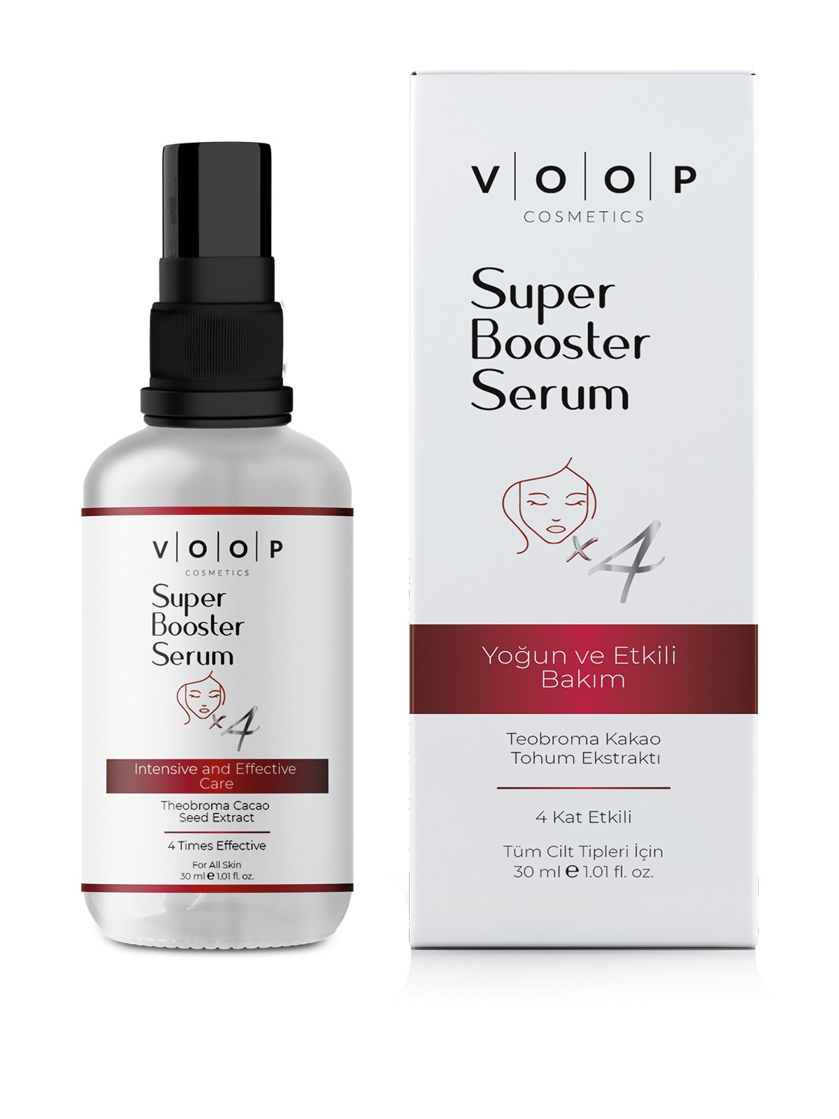 Super Booster Serum | Kullanılan Serumların Etkisini 4 Kat Artırır - 30 ml