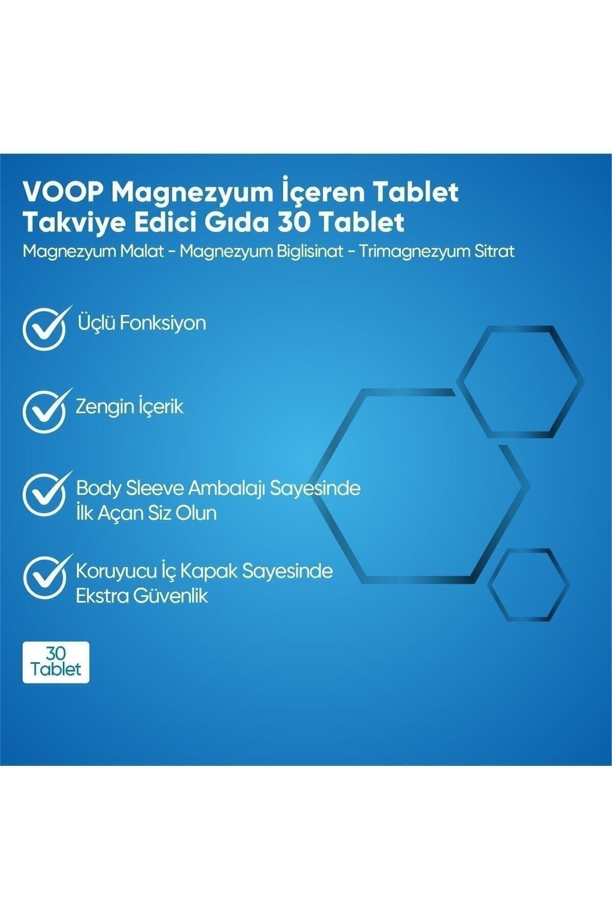 Magnezyum 200 mg 30 Tablet 