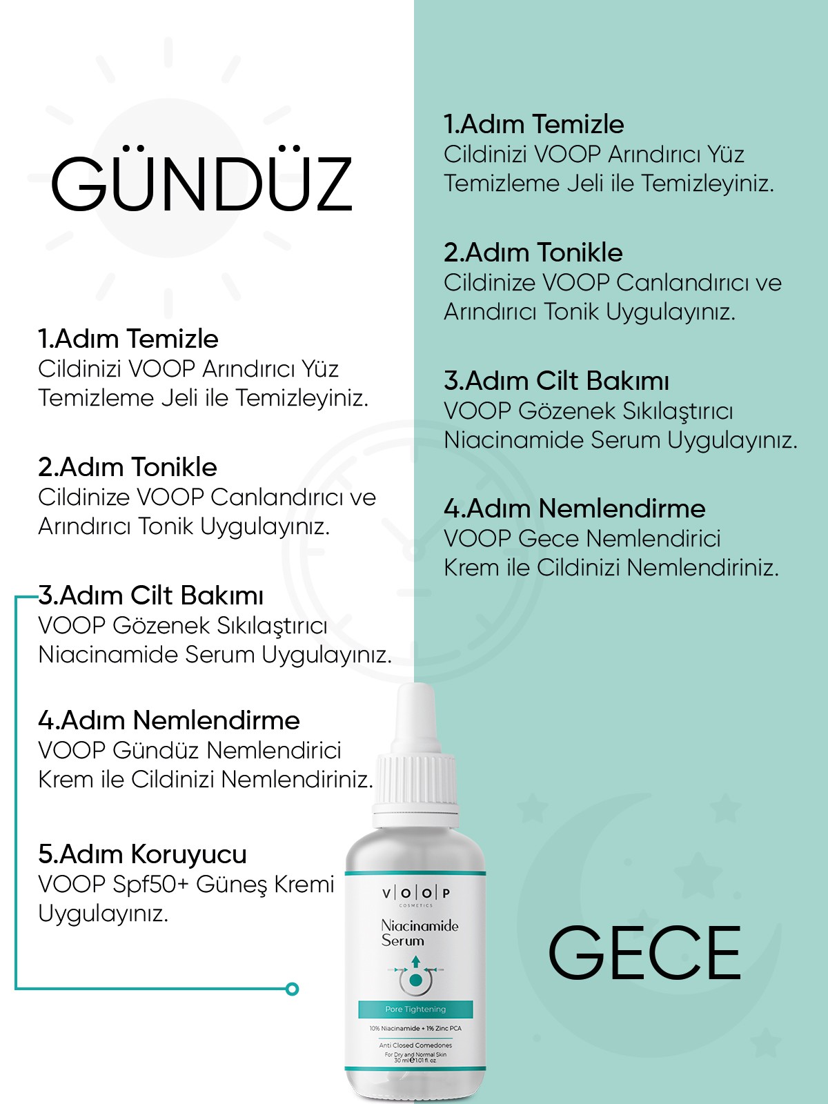 Siyah Nokta & Sivilce Karşıtı Cilt Bakım Serumu 30 ml | %10 Niacinamide