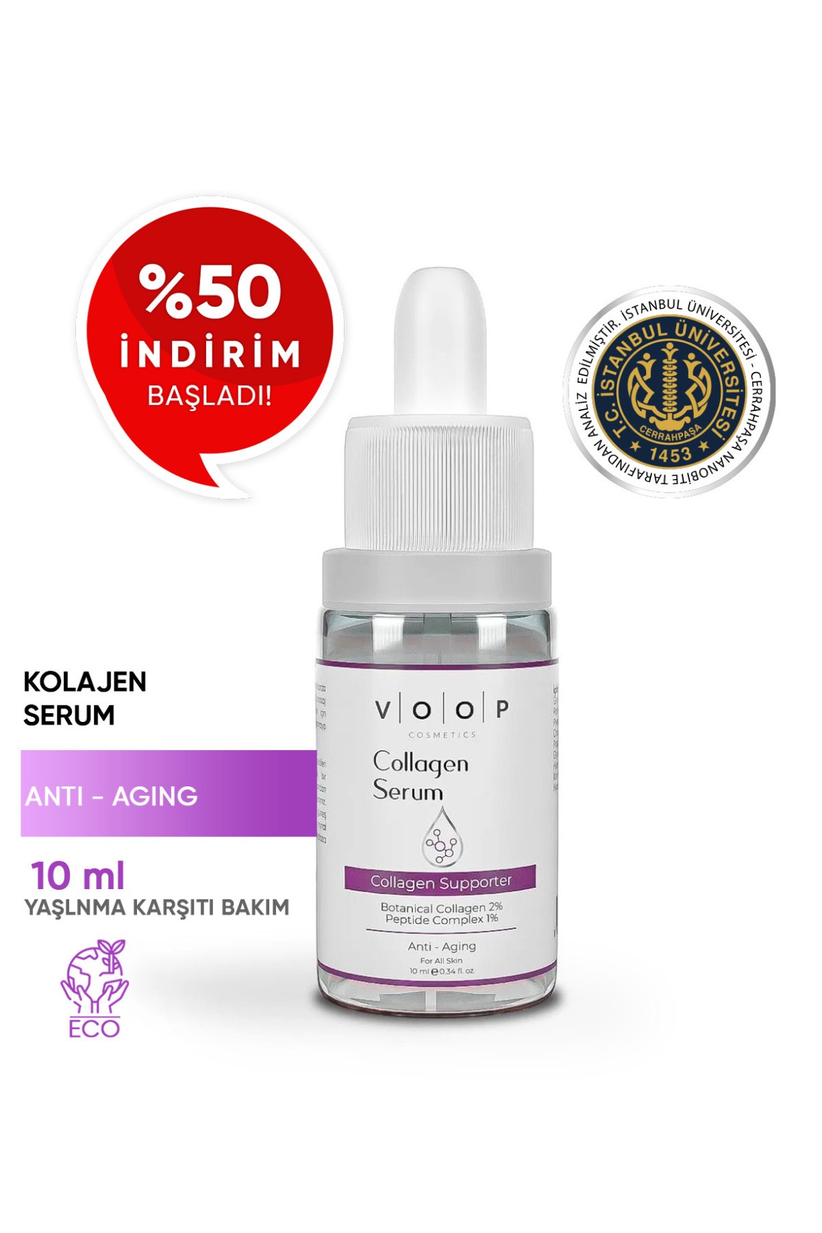 Collagen Mini Serum 10 ml | Yaşlanma Karşıtı Kolajen Serum