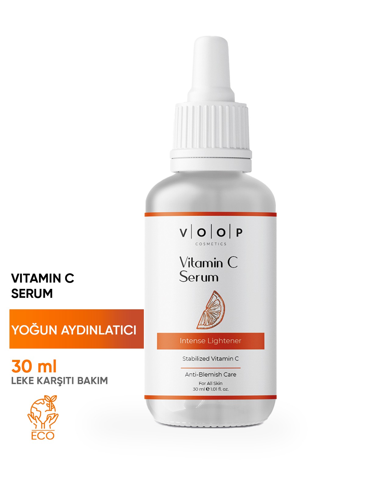 Vitamin C Serum 30 ml (Su Bazlı) | Yoğun Aydınlatıcı Cilt Bakım Serumu