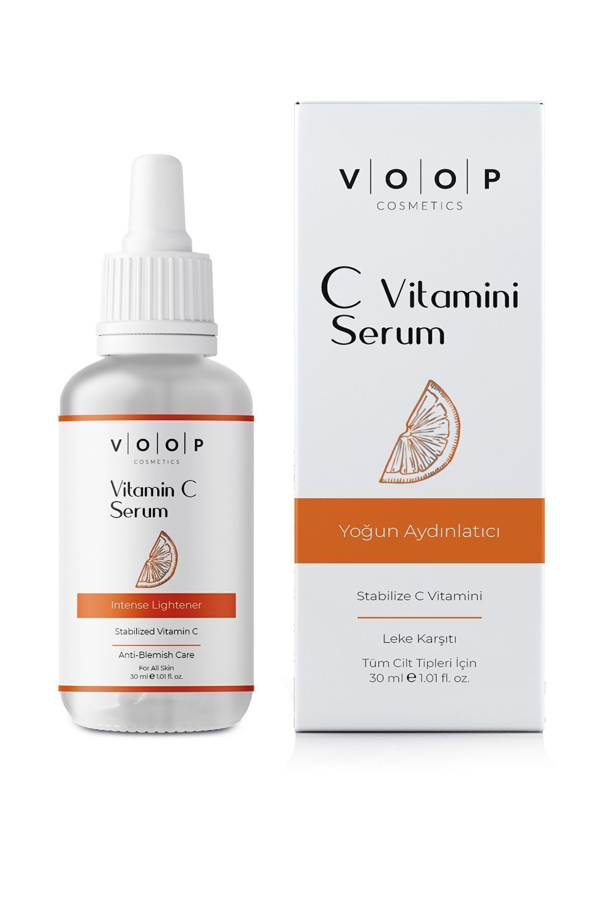 Koyu Leke Karşıtı & Yoğun Aydınlatıcı Vitamin C Serum | Özel Förmül - 30 ml