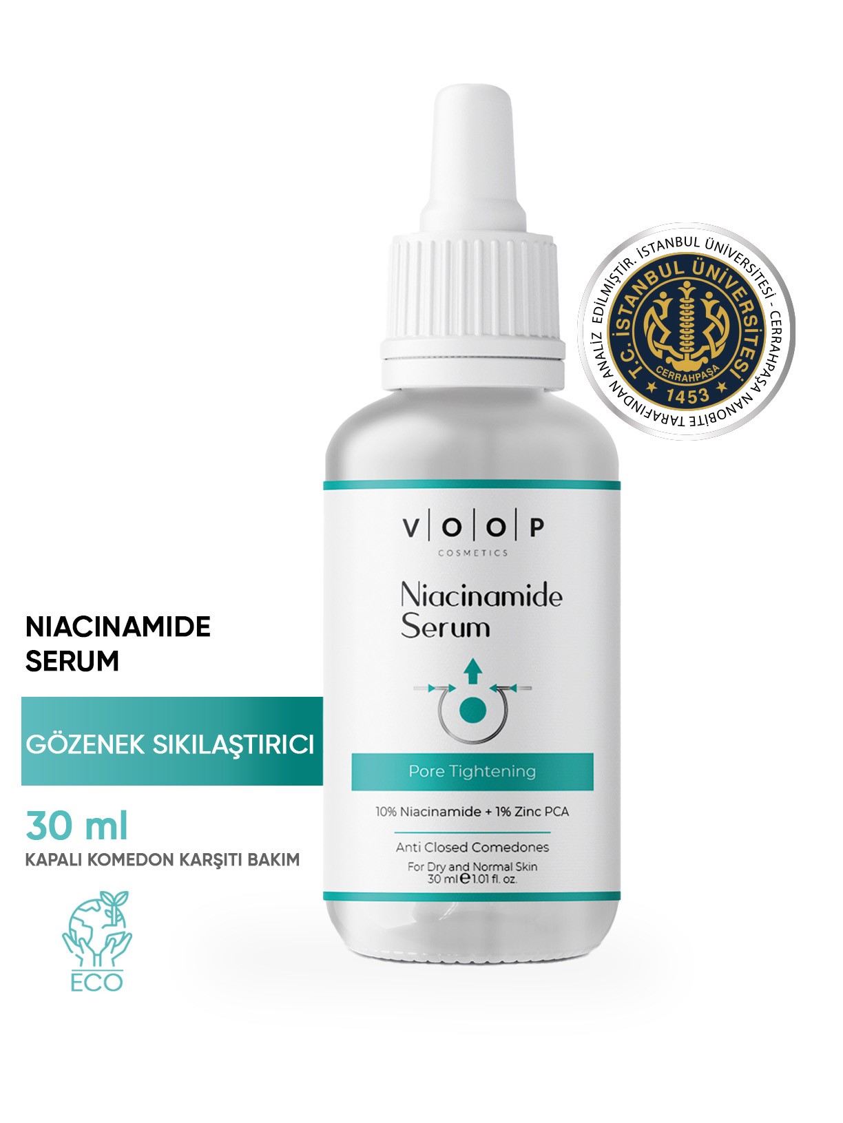 %10 Niacinamid Serum 30 ml | Gözenek Sıkılaştırıcı Cilt Bakım Serumu