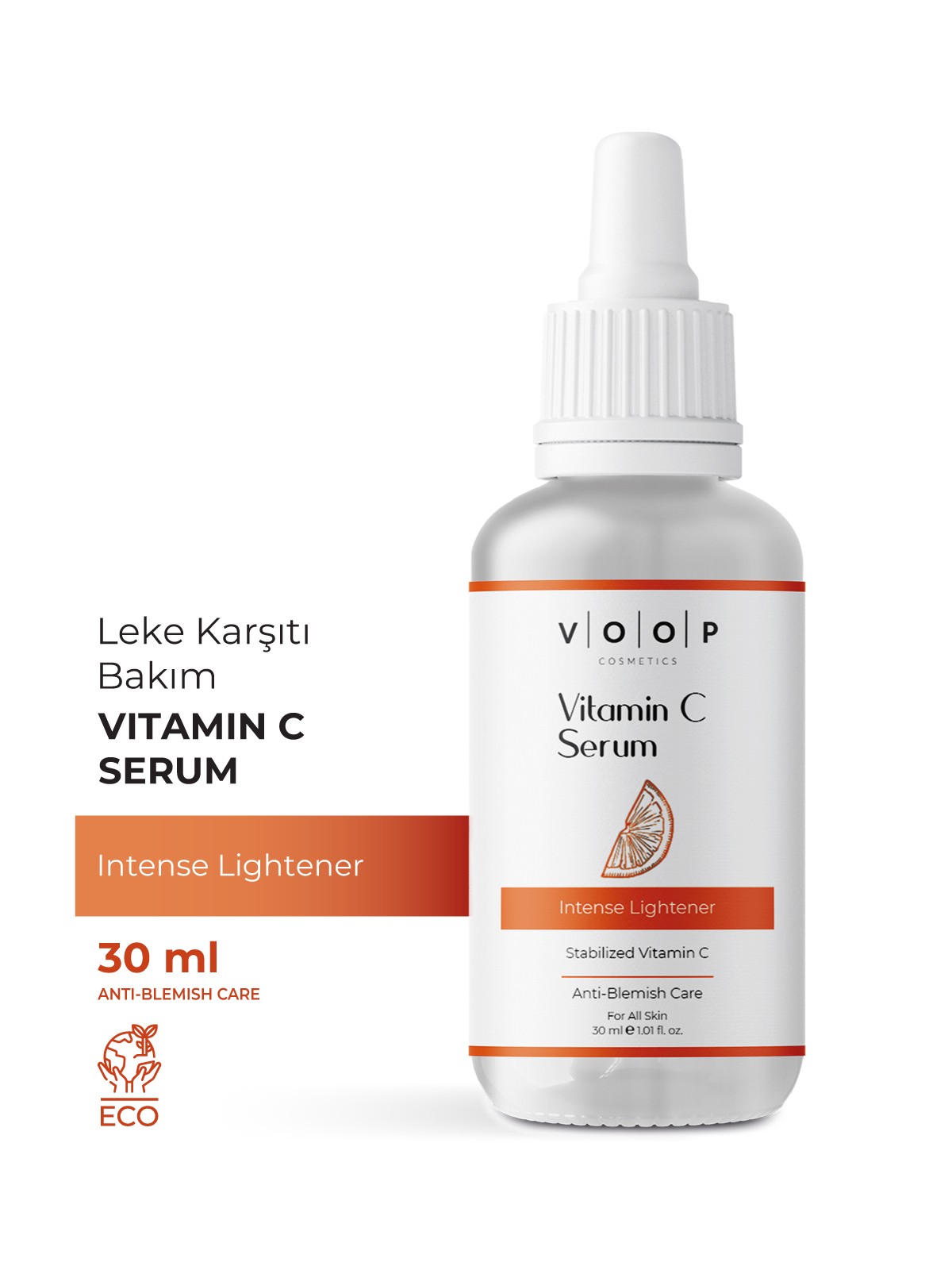 Koyu Leke Karşıtı & Yoğun Aydınlatıcı Vitamin C Serum | Özel Förmül - 30 ml