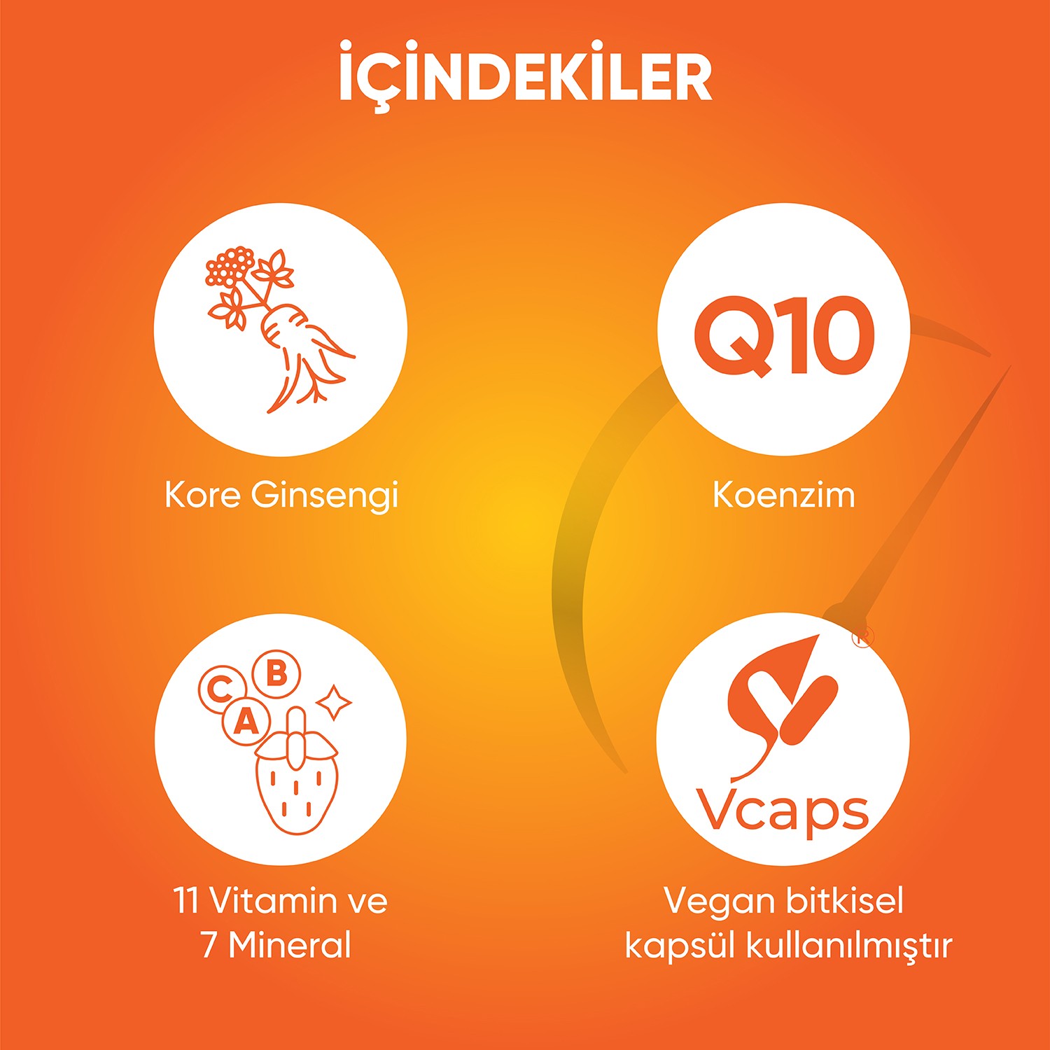 Multi Vitamin & Mineral ( 11 Vitamin & 9 Mineral ) | Sağlıklı Vücut İçin Takviye - 30 Kapsül