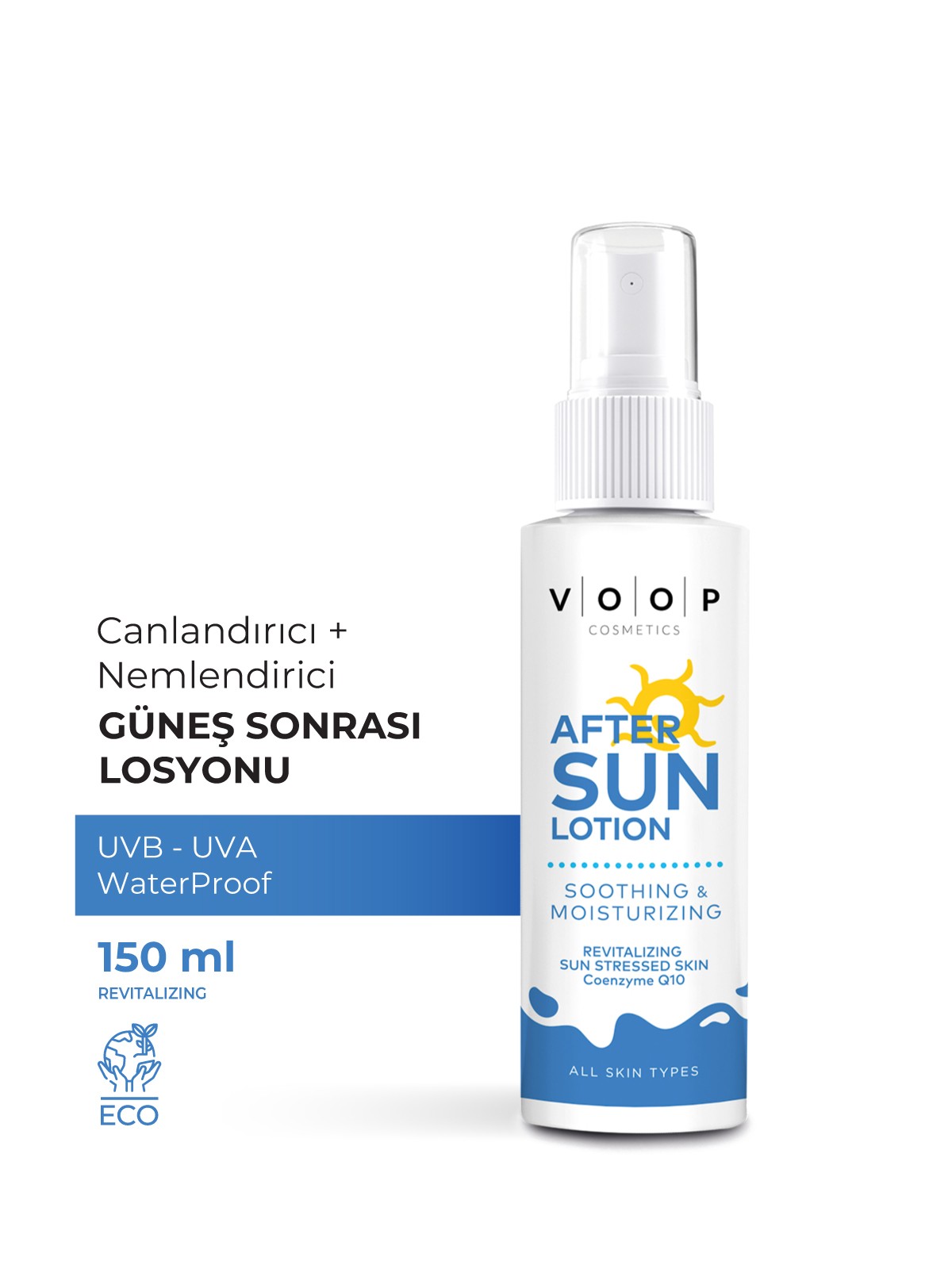 Güneş Sonrası Losyon | Güneşten Tahriş Olan Cildi Onarır & Nemlendirir - 150 ml