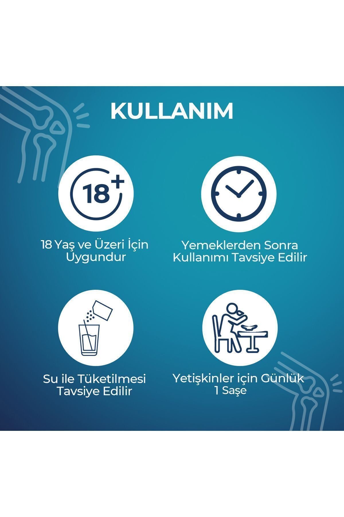 Kompleks Formülü Tip 2 Collagen Glukozamin - 7 Toz Saşe