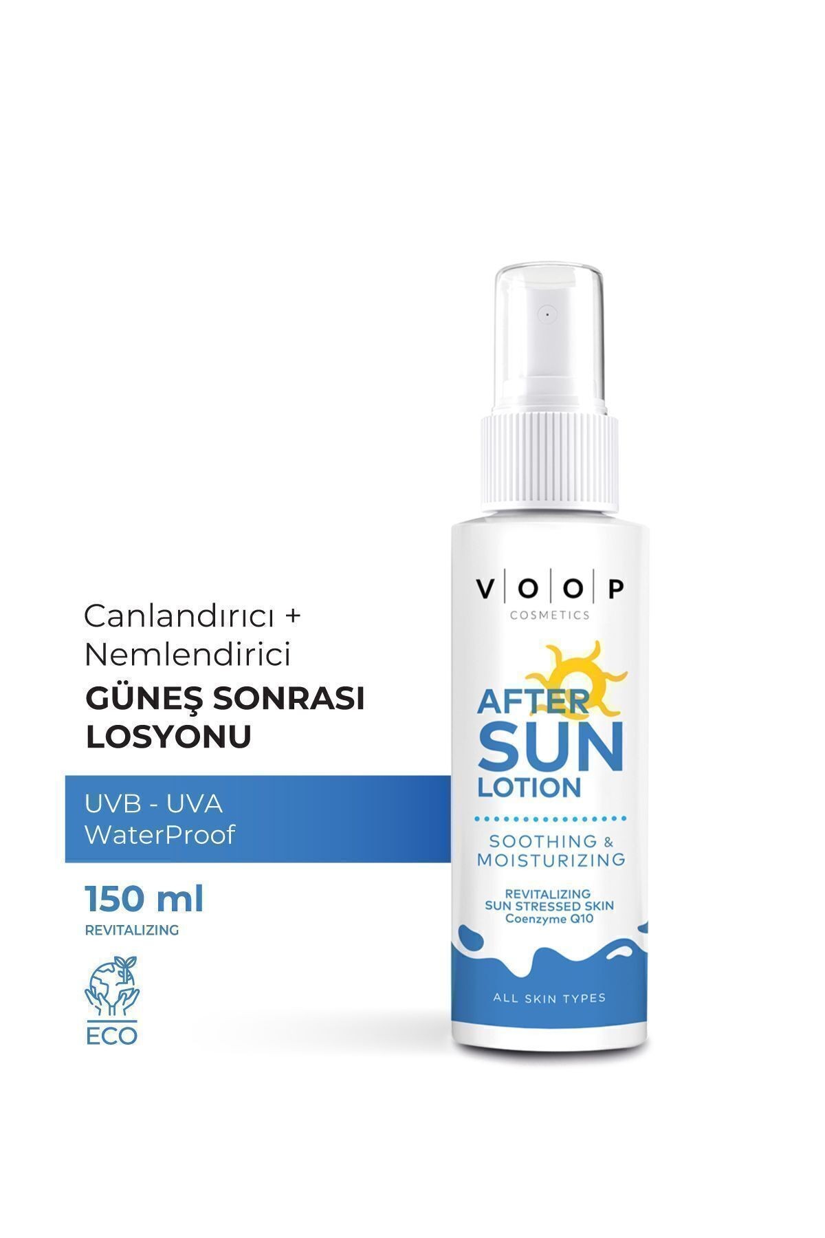 Güneş Sonrası Losyon | Güneşten Tahriş Olan Cildi Onarır & Nemlendirir - 150 ml