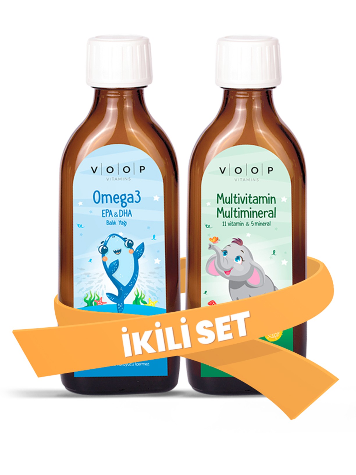 Omega 3 Balık Yağı & Multivitamin Mineral Şurup 150 ml