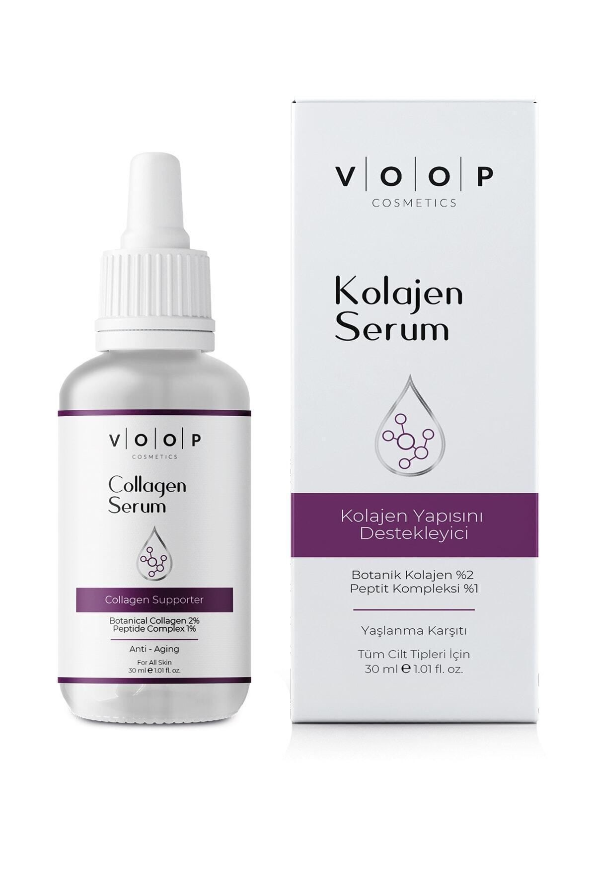 Yaşlanma Karşıtı & Cilt Elastiği Destekleyici Collagen Serum | Kolajen Desteği ile Canlı Cilt Görünümü - 30 ml