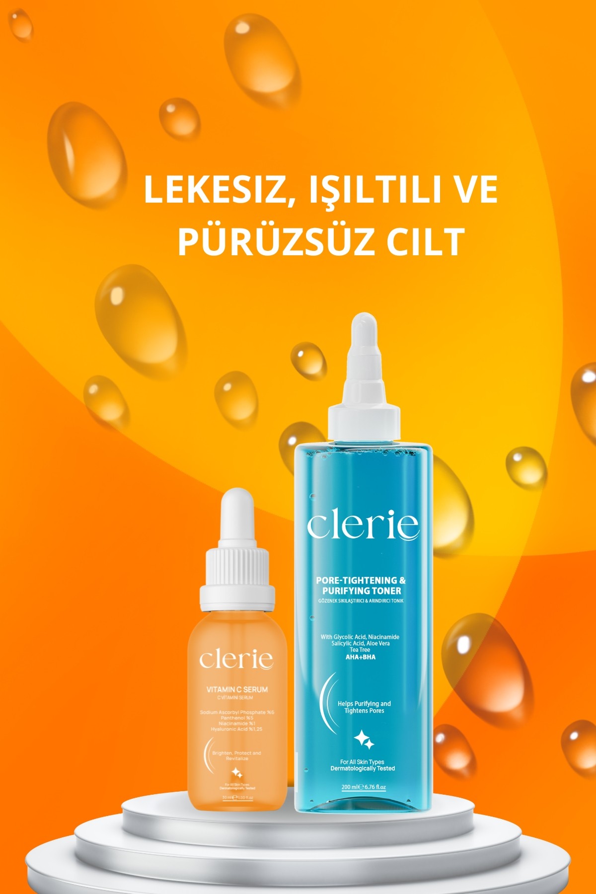 Aydınlatıcı Tonik Ve Serum Seti