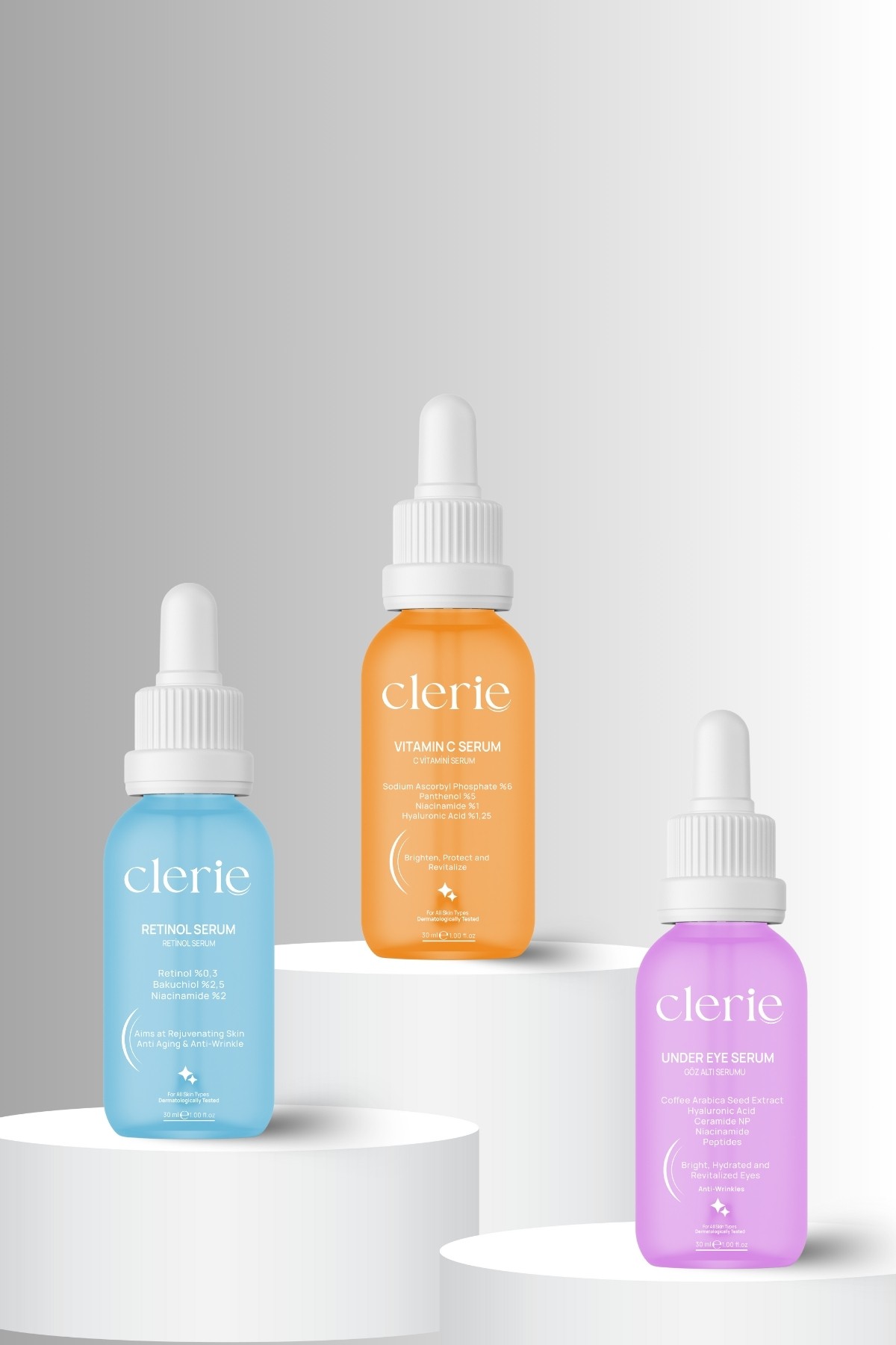 Avantajlı 3'lü Serum Seti