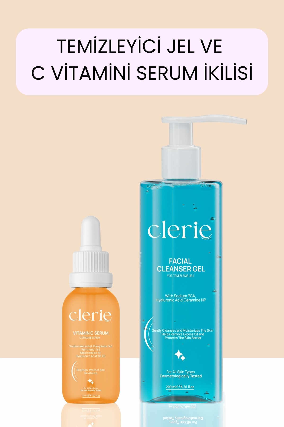 Temizlik Ve Aydınlatıcı Serum İkilisi
