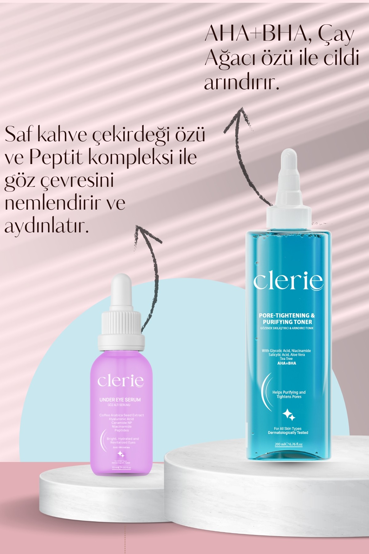 Göz Çevresi Ve Temizleme Seti