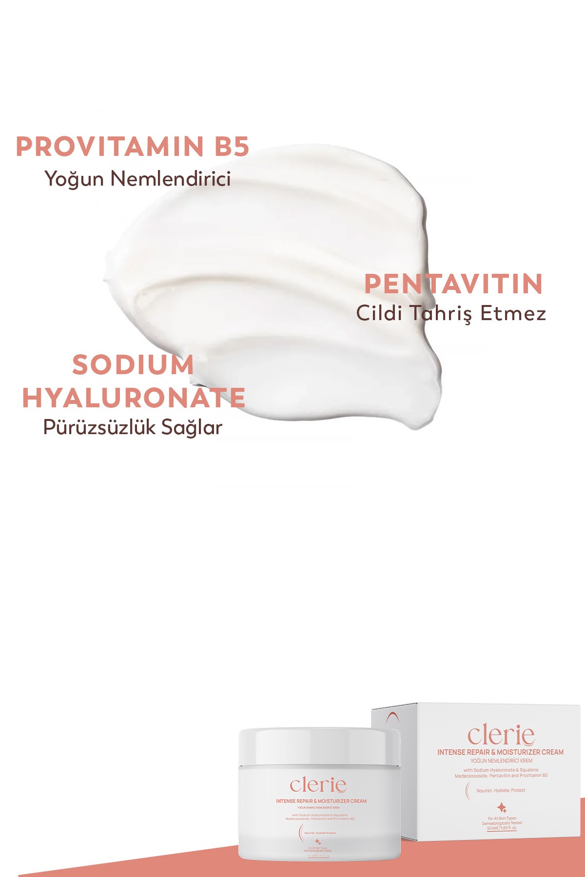 Clerie Cilt & Göz Bakım Seti Yoğun Nemlendirici Krem & Göz Serumu, Kırışıklık, Morluk ve Torbalanma Karşıtı