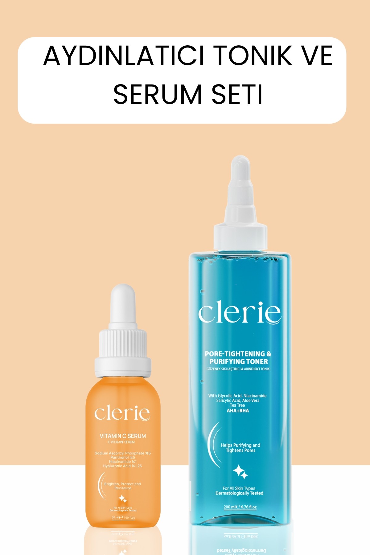 Aydınlatıcı Tonik Ve Serum Seti