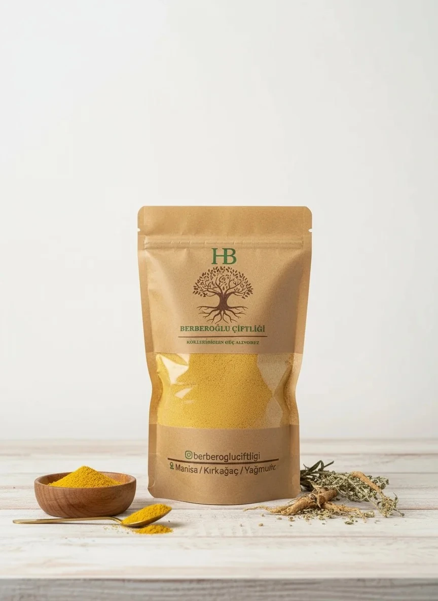 Berberoğlu Çiftliği Katkısız Köy Tarhanası – Domatesli, Yoğurtlu, Ege Tarifiyle (500 g)