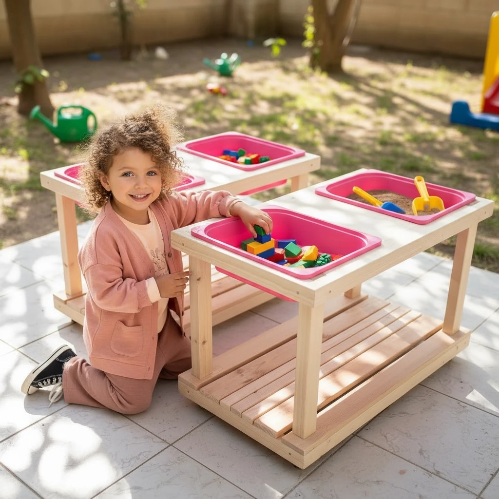 Ahşap Etkinlik Tezgahı 