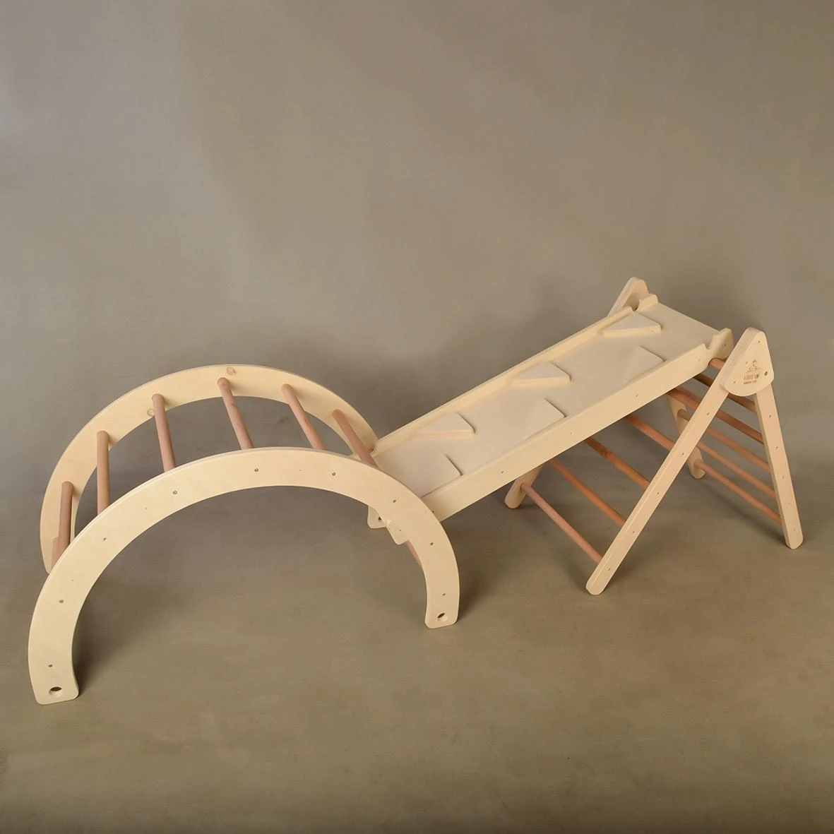 4'ü 1 Arada Pikler Üçgeni Seti  - Ham(Renksiz) main variant image