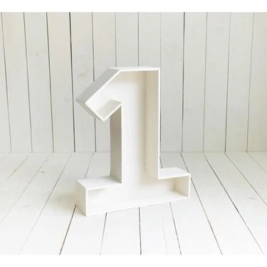 Ahşap Büyük 1 Rakamı