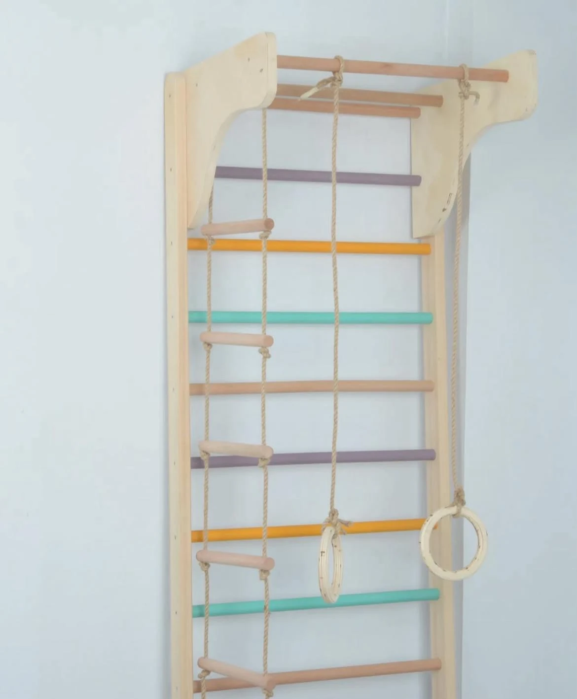 Renkli İsveç Tırmanma Merdiveni