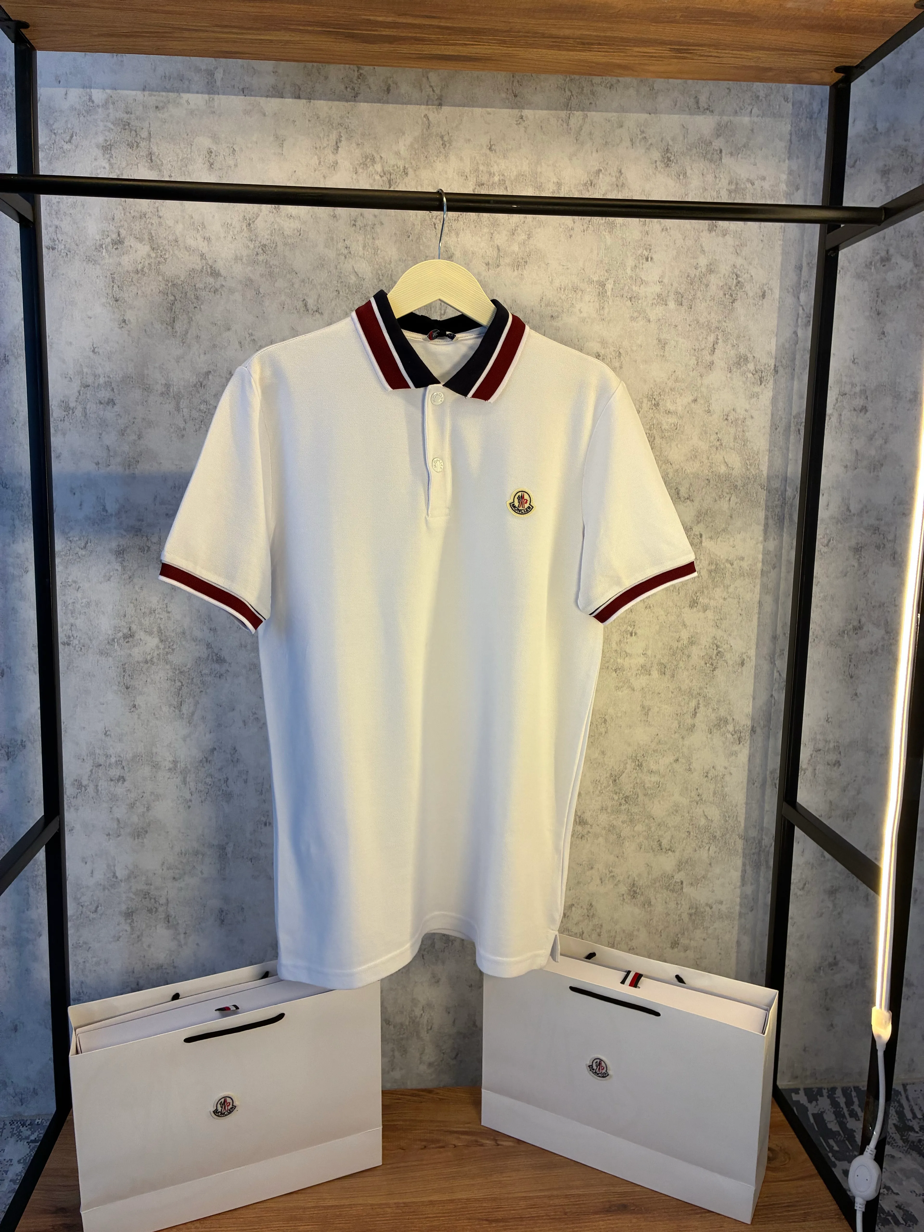 Moncler Premium Polo Yaka 