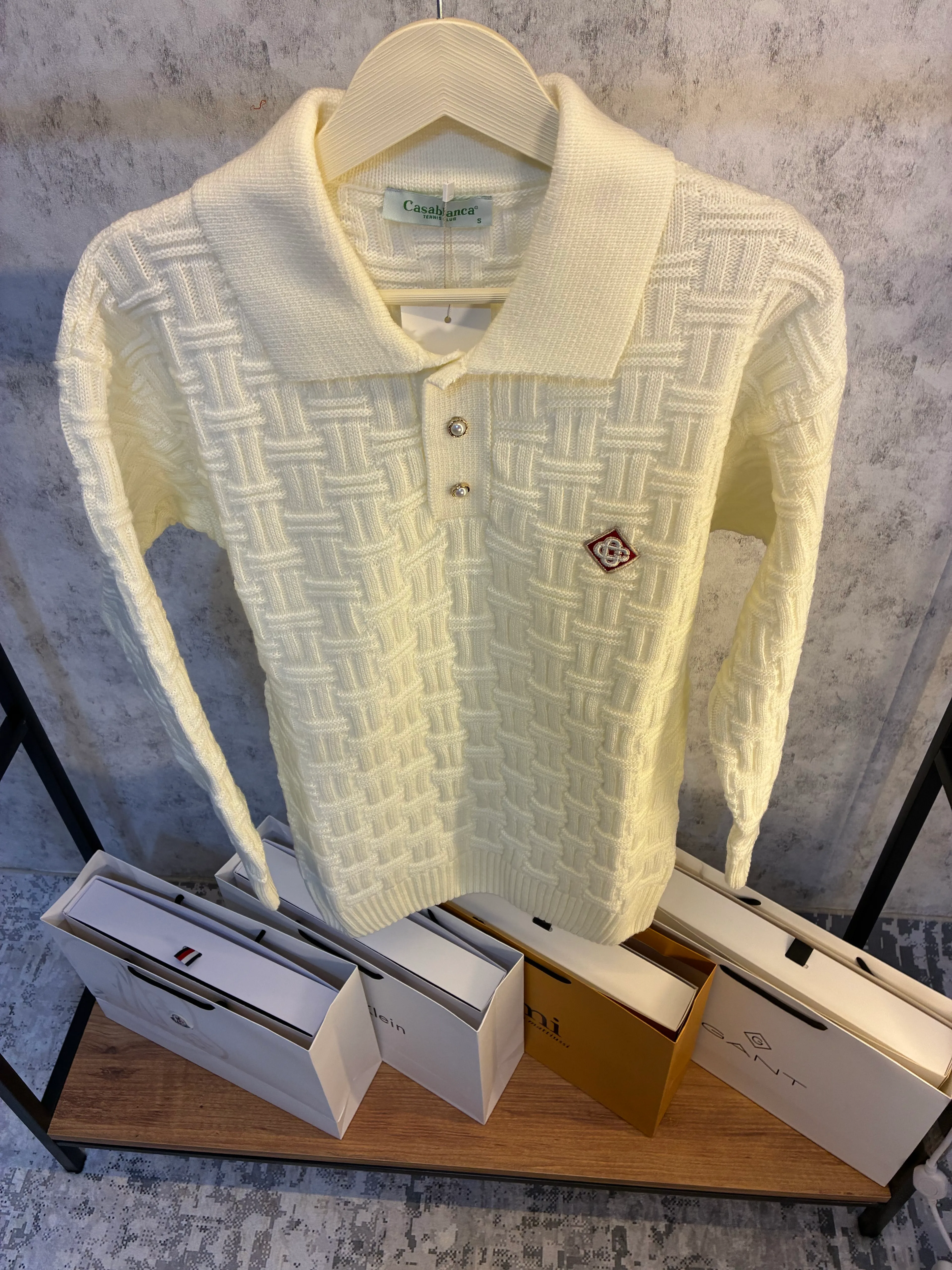 Casablanca Premium Triko Örme Kazak 