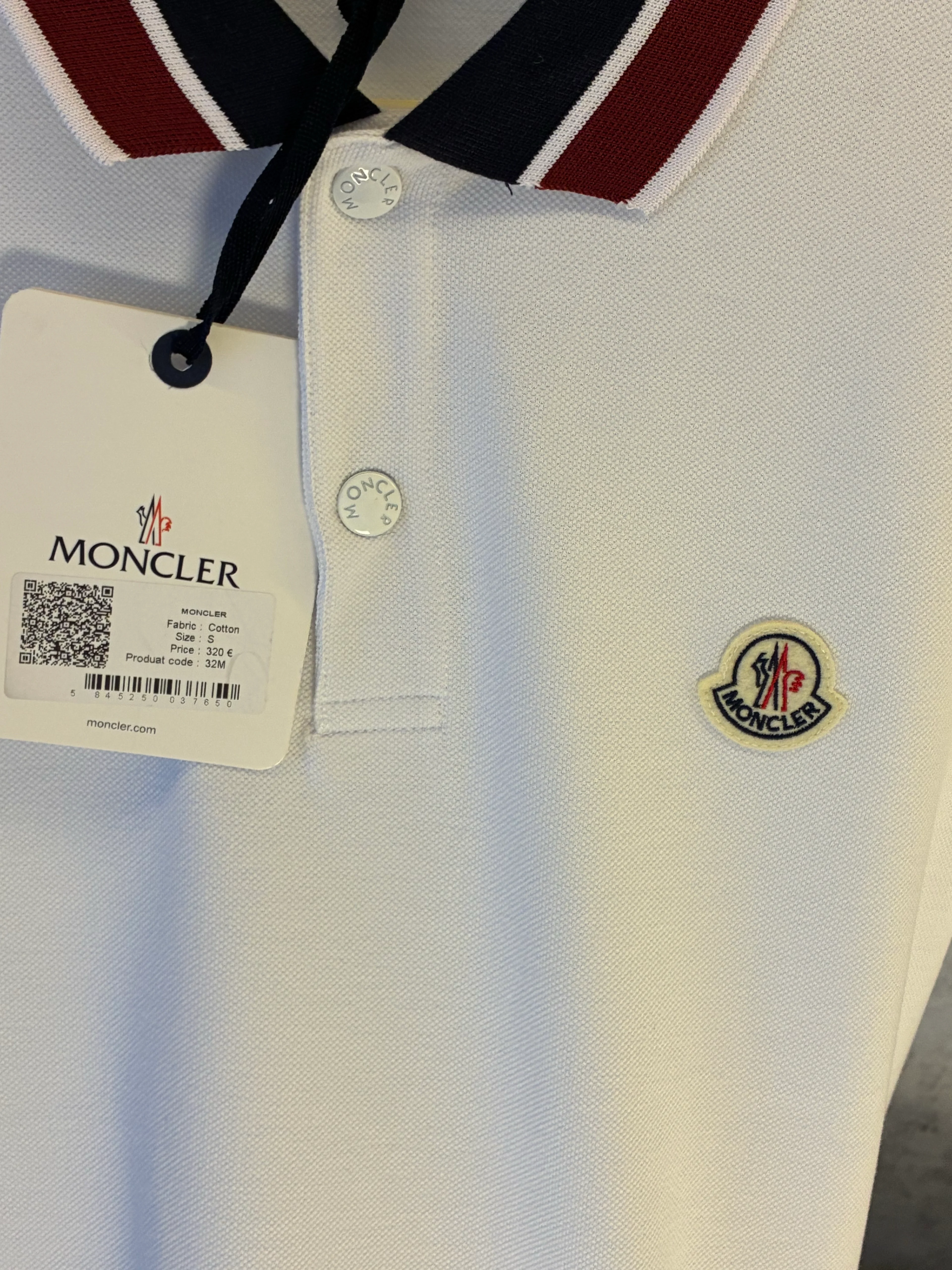 Moncler Premium Polo Yaka 