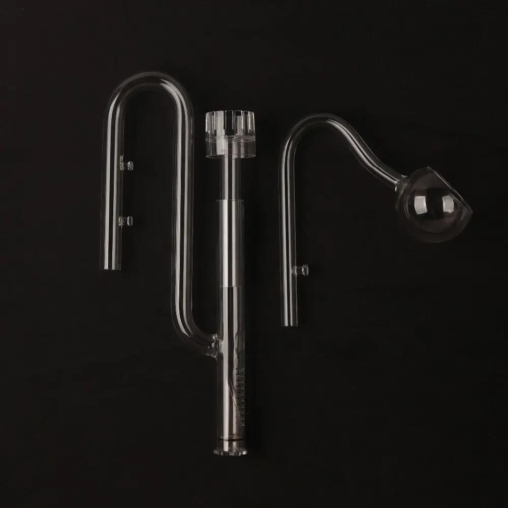 AQUAPRO Poppy Premium Glass Pipe 12mm Dış Filtre Cam Emiş Basış