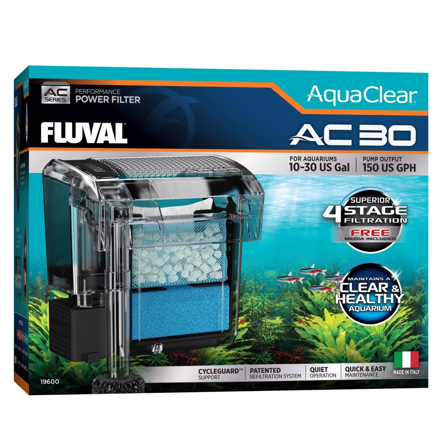 FLUVAL AC30 Power Filter Askı Şelale Filtre (A600)