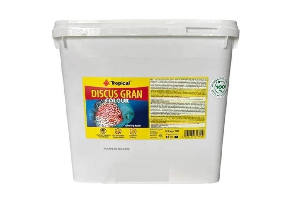 TROPICAL Discus Gran Colour 10Lt 5,5Kg