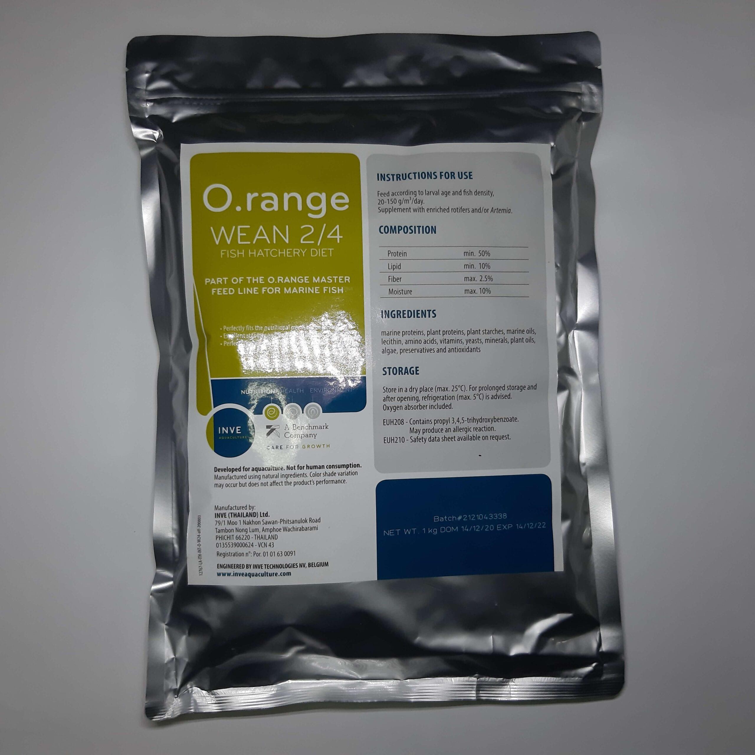 INVE O.Range Wean 0,2-0,4mm 3Kg Paket