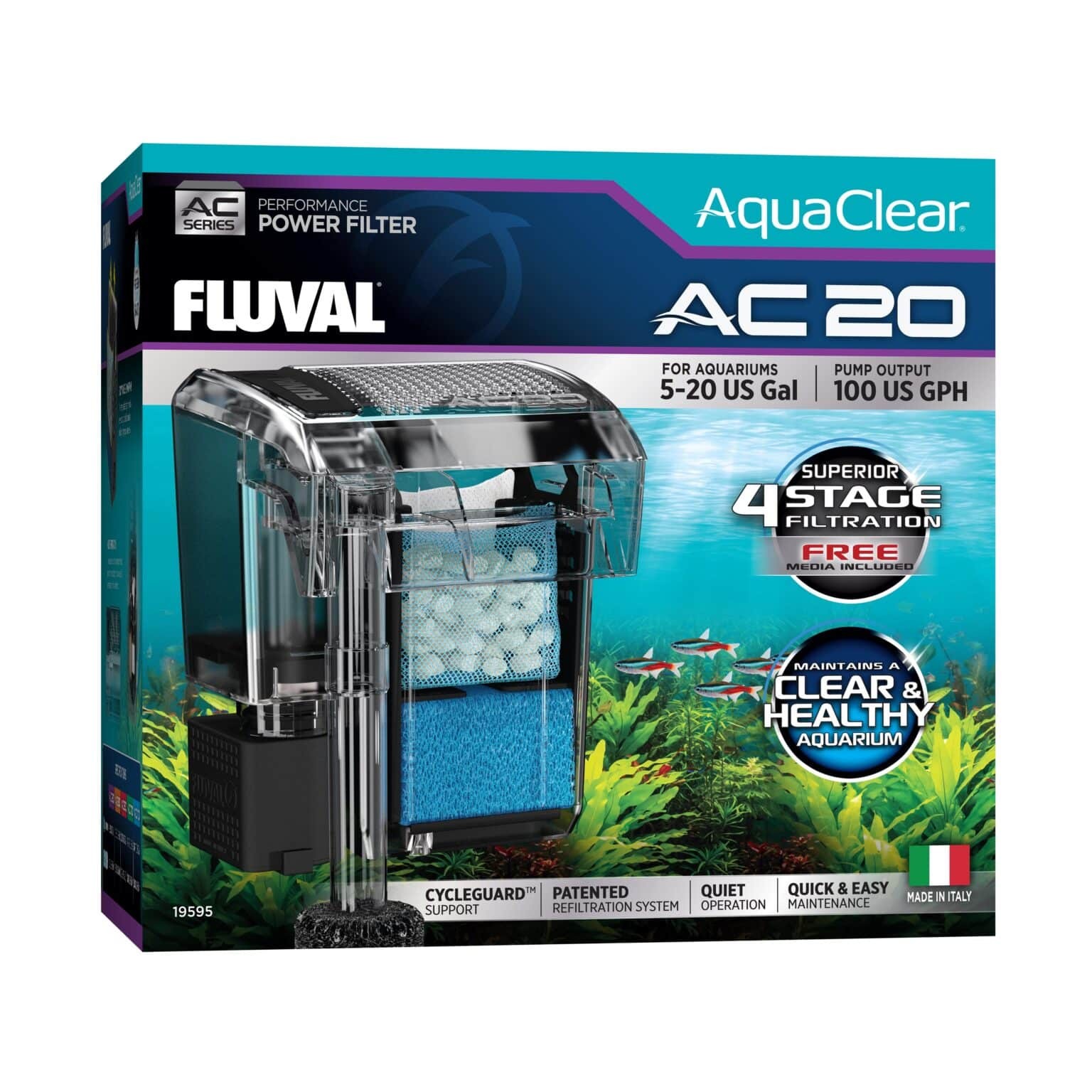 FLUVAL AC20 Power Filter Askı Şelale Filtre (A595)