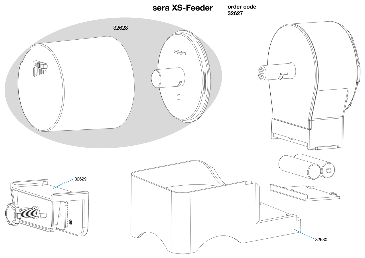 SERA XS-Feeder Otomatik Yemleme Makinesi