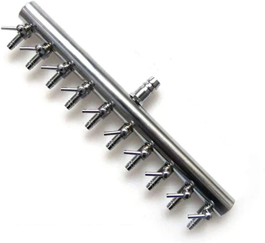 Vanalı Metal Hava Dağıtıcı 10 Kanallı