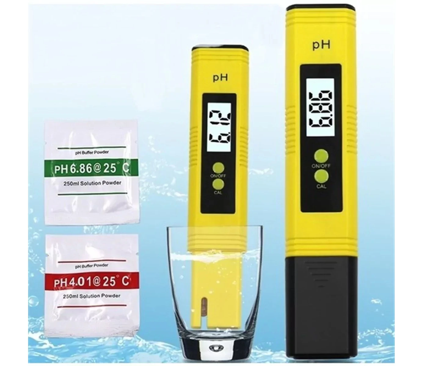 Dijital Ph Metre Akvaryum Ph Ölçer Kalibrasyonlu