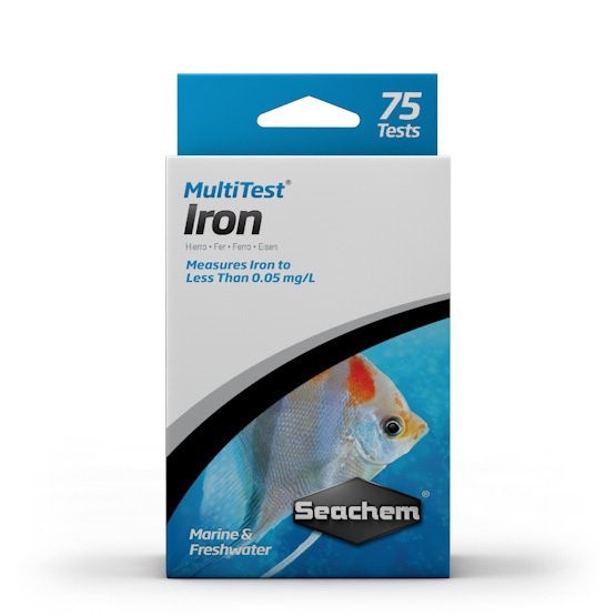 SEACHEM Multi Test Iron Demir Test Kiti 75 Test