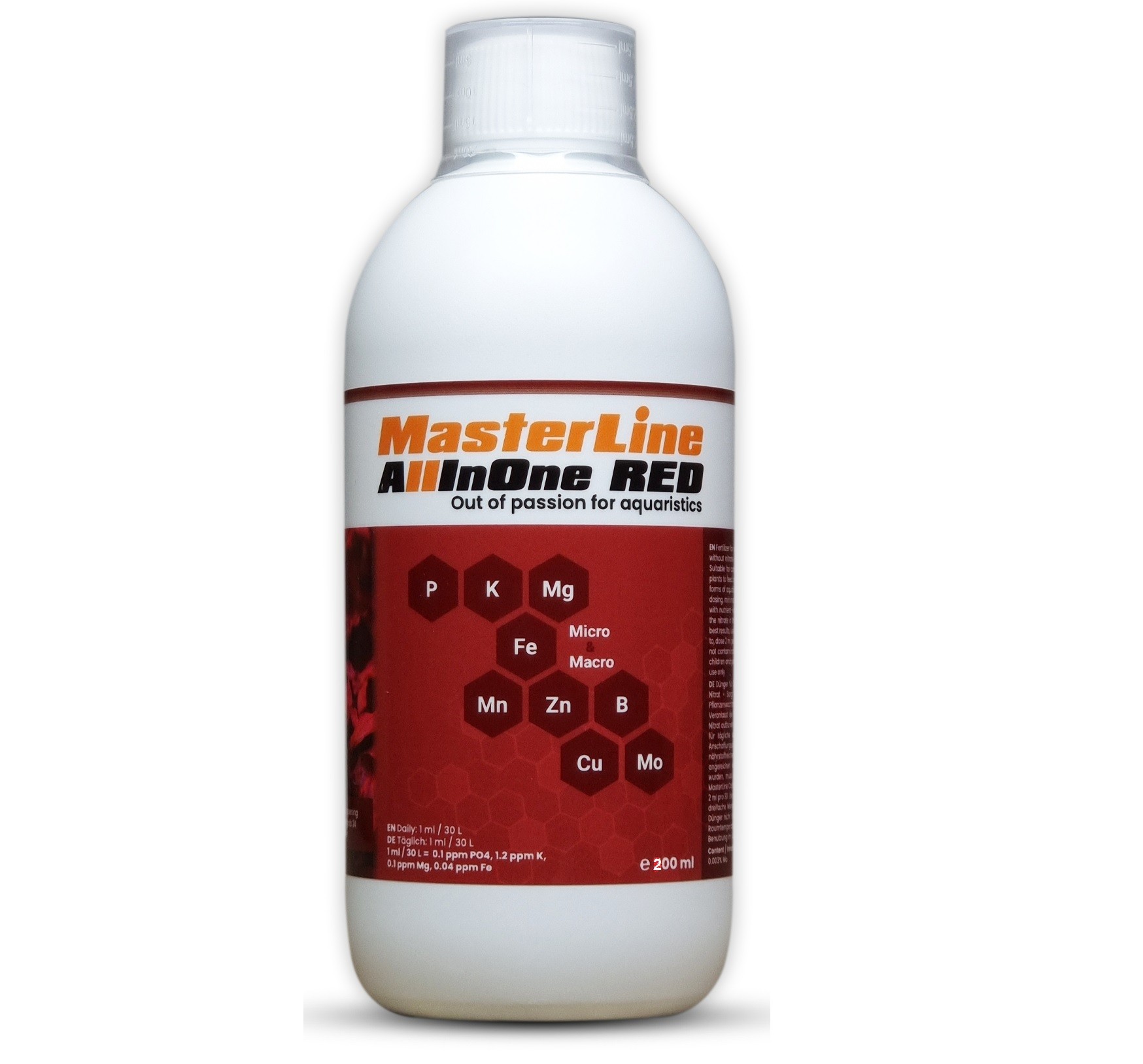 MasterLine All In One Red Kompleks Sıvı Gübre 200 ml