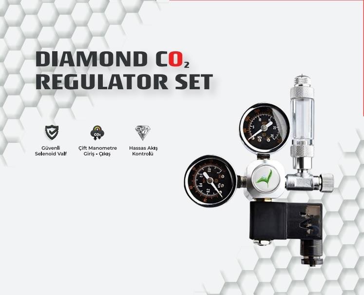 DIAMOND Co2 Regülatör Set