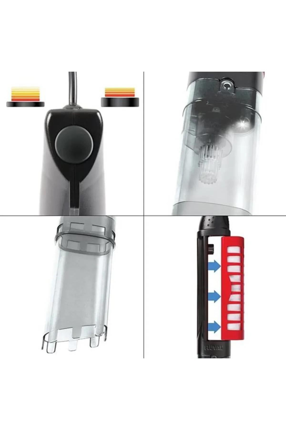 Fluval Pro Vac Pilli Dip Süpürgesi