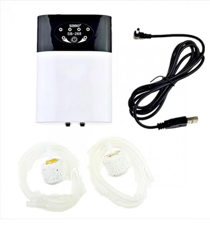 SOBO SB-268 Hava Motoru Şarjlı Dijital 2W 2x3 L/Min