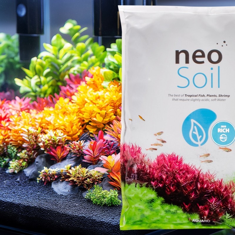 AQUARIO Neo No Co2 Soil 8lt RICH Karbondioksit Enjekte Edilmiş