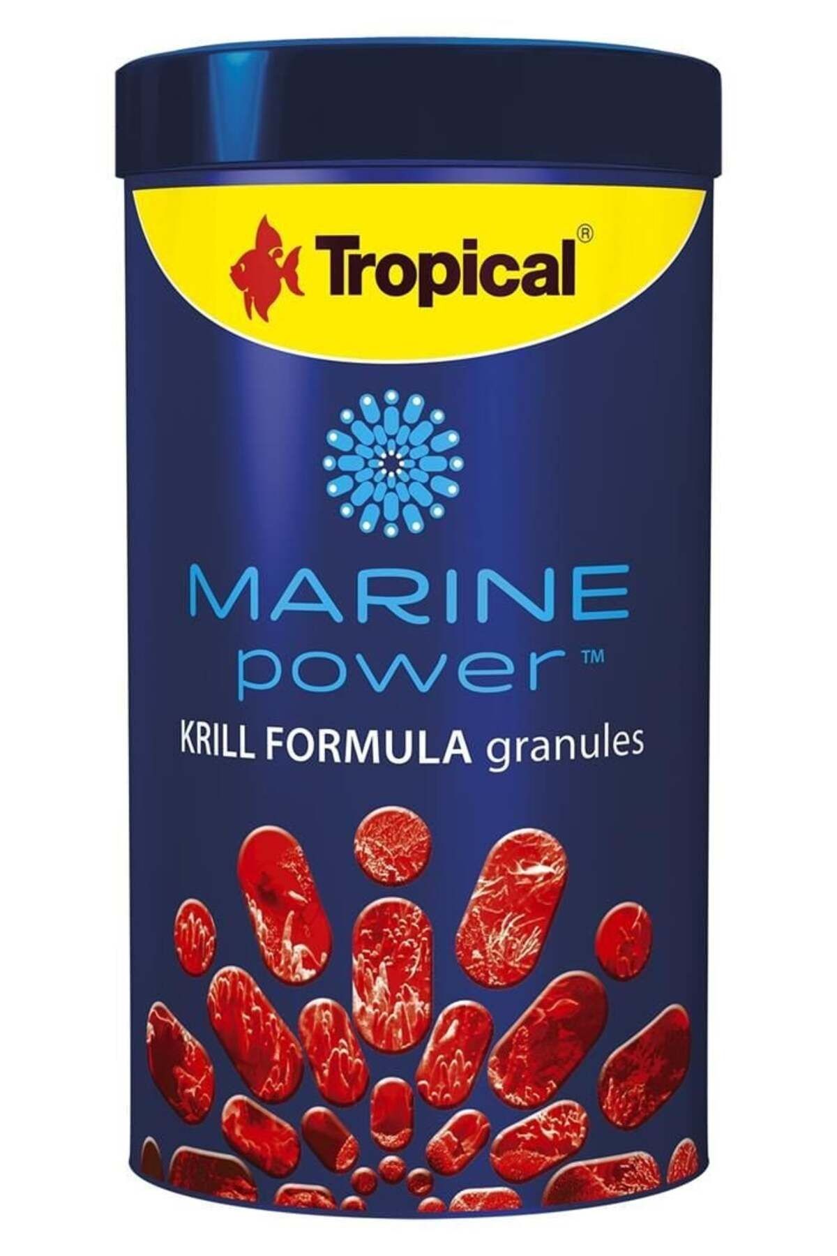 TROPICAL Marine Power Krill Formula Granules Balık Yemi 250 ml