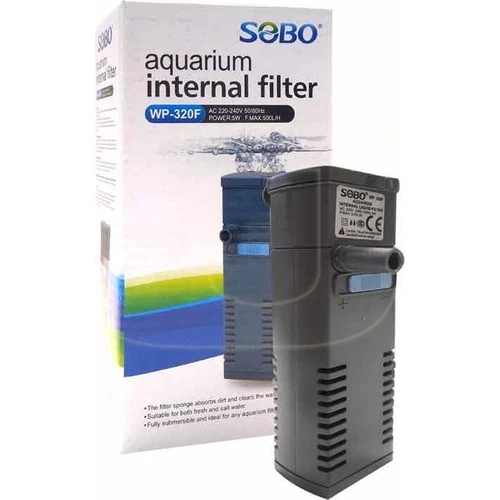 Sobo Akvaryum Iç Filtre WP-320F 4W 300 Lt/saat