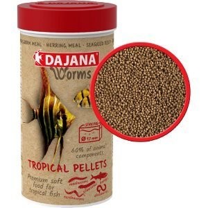 DAJANA Worms Tropical Pellets Soft 100 ml / 50 gr